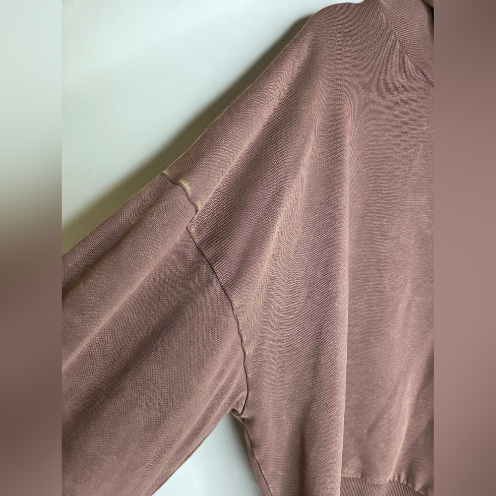Joy Lab Size L Womens Hoodie Dusty Rose Color 100%cotton - Picture 7 of 13
